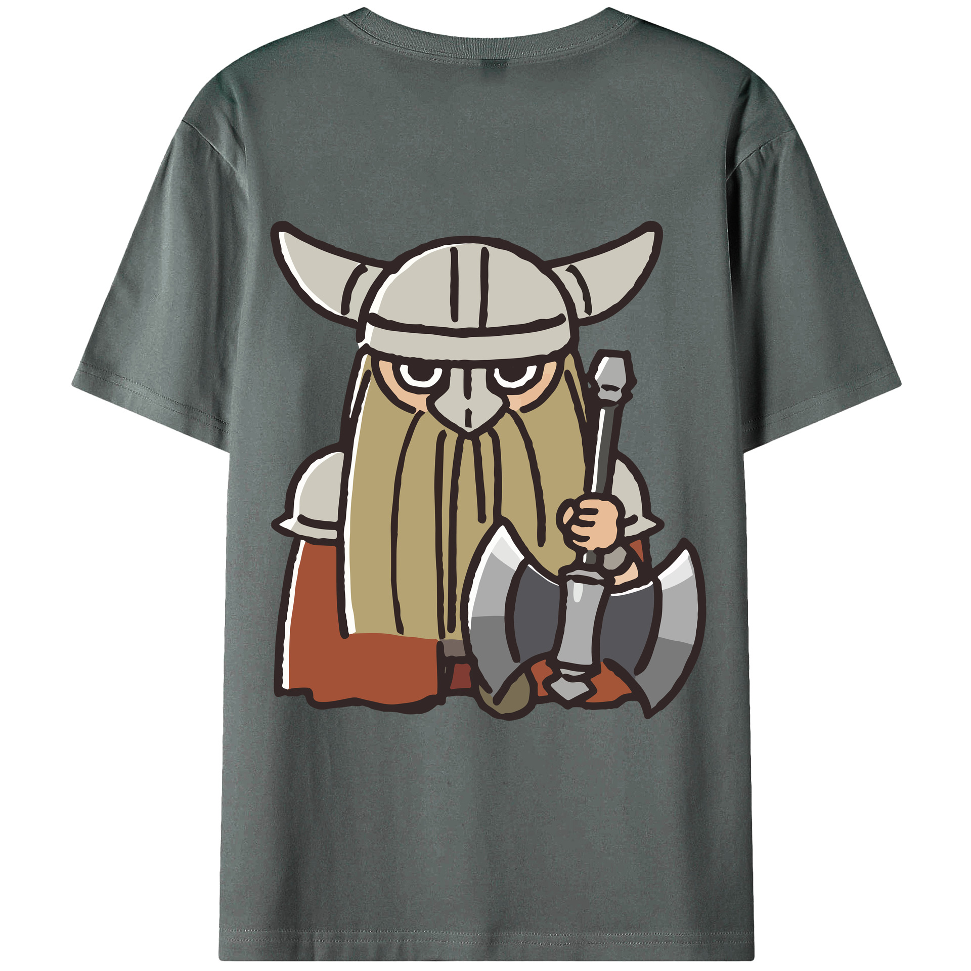（画像用） 葬送のフリーレン Frieren 綿100％ メンズ半袖Tシャツ（バックプリント） 通気性